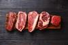 Variety,Of,Raw,Black,Angus,Prime,Meat,Steaks,Machete,,Blade