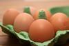 Camberley,,Uk,-,Dec,31,2016:,Brown,Eggs,In,Green