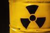 Yellow,Metal,Barrel,With,Radioactive,Decay,Symbol.,Container,With,Nuclear