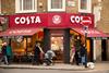 London,-,January,27th:,Costa,Coffee,Shop,On,January,27th,