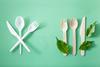 Harmful,Plastic,Cutlery,And,Eco,Friendly,Wooden,Cutlery.,Plastic,Free