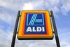 Swansea,,Uk:,May,2016:,Commercial,Sign,Of,Aldi,Store,Against