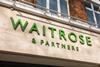 London,,England,,February,26th,2022:,The,Waitrose,Supermarket,Store,Logo