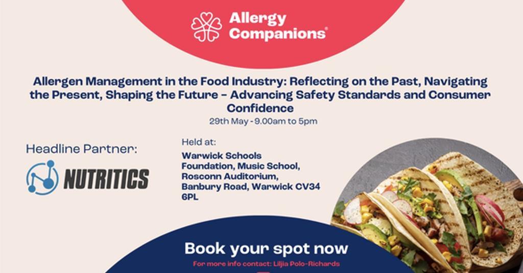 Allergen management in the food industry: key insights at the Allergy ...