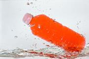 Orange bottled sports drink iStock-104196403