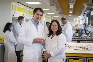 Tanya and Nadim Science coats