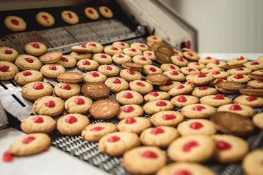 Cookie's production line