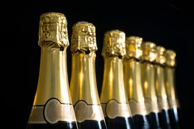 Collection,Of,Champagne,Or,Prosecco,Bottles