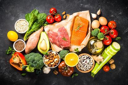 Healthy,Food,Products,At,Black,Background,Top,View.