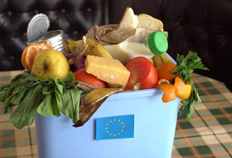 Food,Waste,In,Trash,Can.,The,Problem,Of,Food,Waste