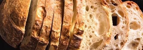 Fresh,Homebaked,Artisan,Sourdough,Bread.,Texture,Of,Sliced,Loaf,Of