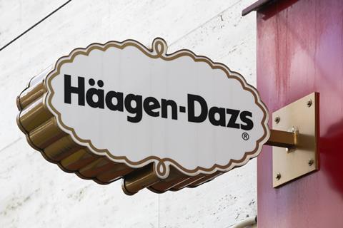 Berlin,,Germany,-,July,13,,2020:,Haagen-dazs,Logo,On,A