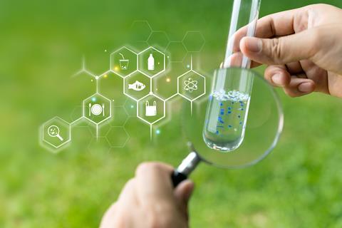 Water,Pollution,And,Global,Warming,Concept,,Microplastics,In,Food,And