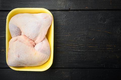 Family,Pack,Of,Fresh,Chicken,Legs,Set,,In,Foam,Tray