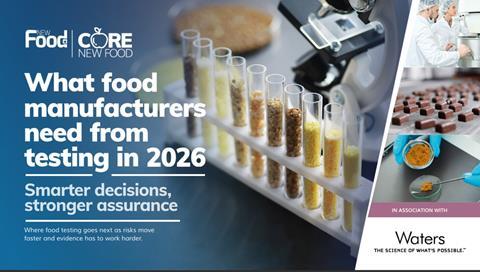 What food manufacturers need from testing in 2026 report