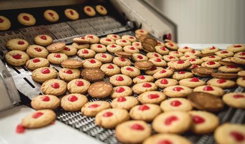 Cookie's production line