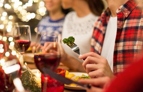 Holidays,,Healthy,Food,And,Celebration,Concept,-,Close,Up,Of