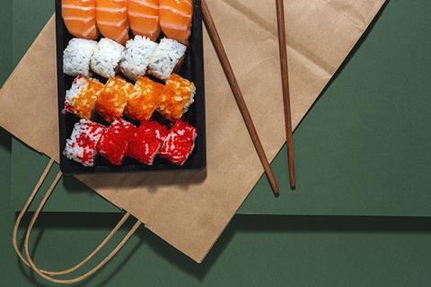 Japanese,Food,Concept.assorted,Sushi,Take,Away,In,Box.to,Go.delivery.sea,Food