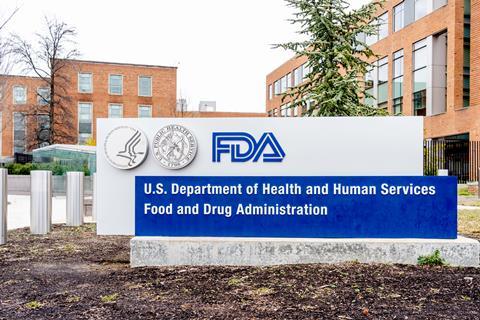 Washington,,Usa-,January13,,2020:,Fda,Sign,Outside,Their,Headquarters,In