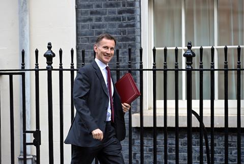 London.,Downing,Street.,7th,February,2023.,Jeremy,Hunt,Mp,,Chancellor