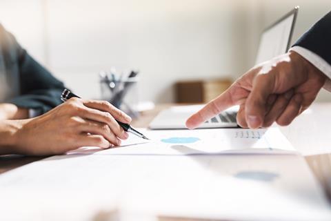 Business,Administrator,Calculates,Profit,In,A,Conference,Room.