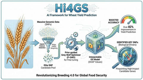 Genomic AI Framework Breakthrough Boosts Wheat Yield Prediction Accuracy by 82 Percent