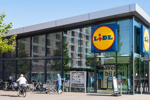 Amersfoort,,Netherlands,,August,30,,2022;,Lidl,Supermarket,And,Logo,In