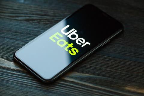 Russia,,Kazan,Sep,2,2019:,Uber,Eats,Application,Icon,On